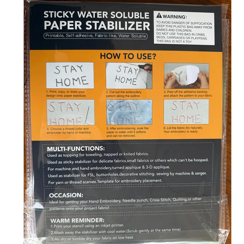Self Adhesive Fabric Labels