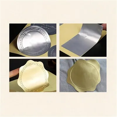 Self Adhesive Aluminum Labels