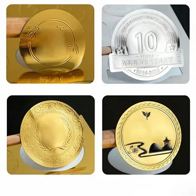 Self Adhesive Metal Labels